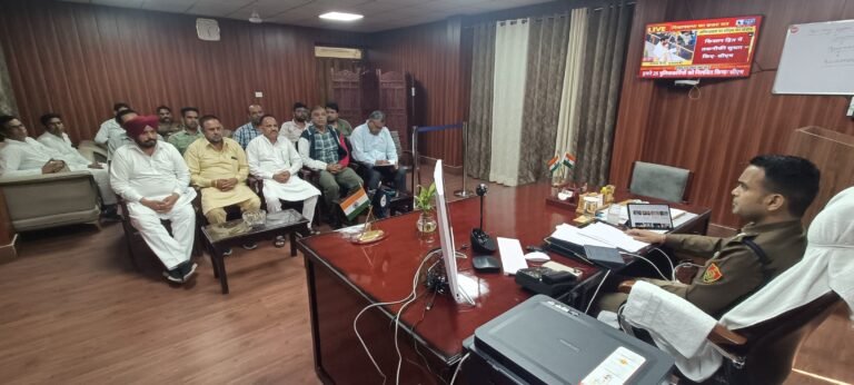 जानमाल की सुरक्षा हमारी प्रमुखता