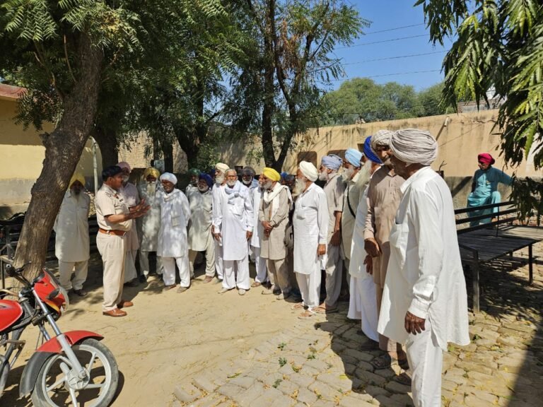 पुलिस  ने किया आमजन को नशे के खिलाफ जागरूक