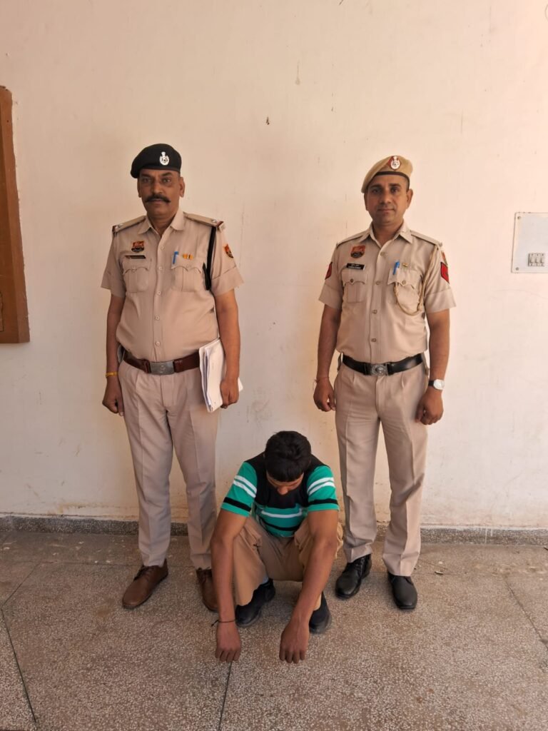 स्कूल से राशन चोरी करने वाला चढ़ा चौकी कालांवाली पुलिस के हत्थे