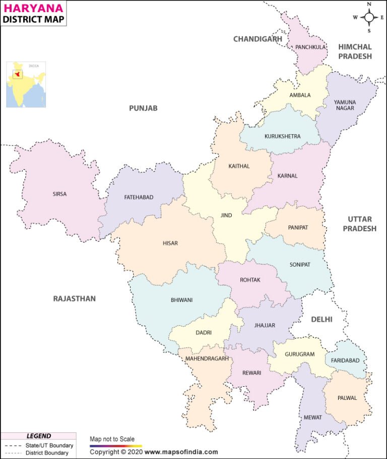 हरियाणा नए परिसीमन मे बन रही लोकसभा विधानसभा सीट