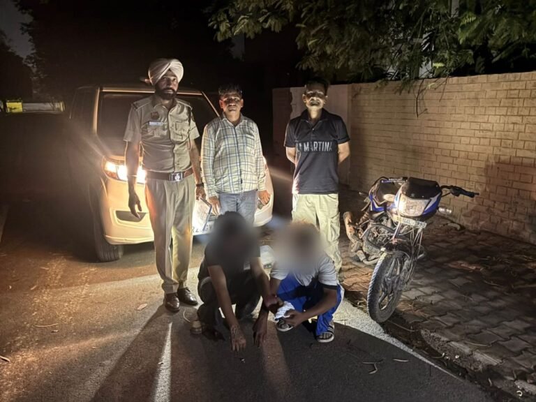 12.75 ग्राम हेरोइन सहित दो युवक दबोचे