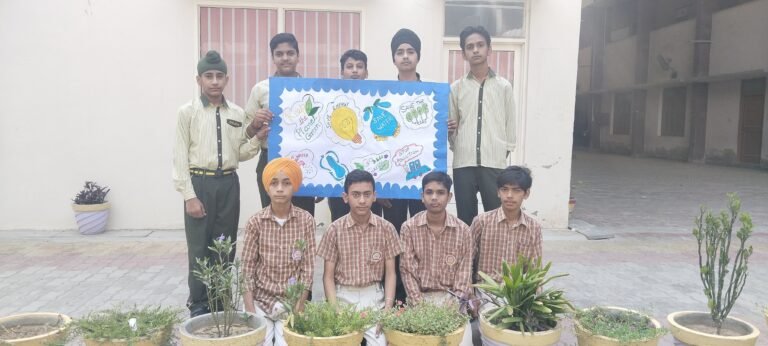 बिशना मल जैन सरस्वती विद्या मंदिर में विश्व पर्यावरण दिवस कार्यक्रम का आयोजन