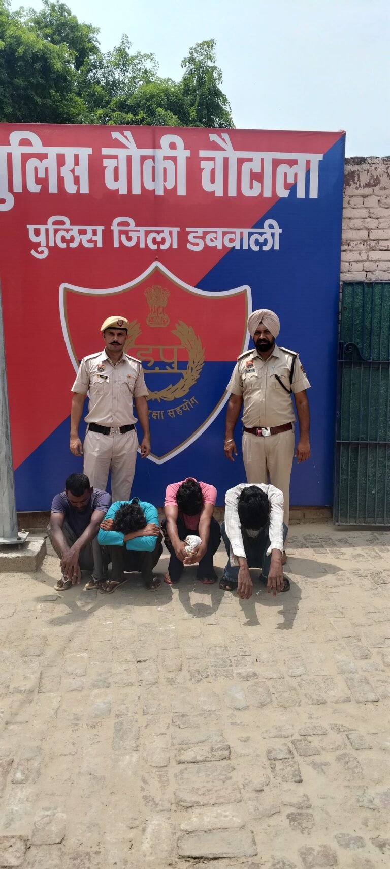 चौकी चौटाला पुलिस की बड़ी कार्रवाई