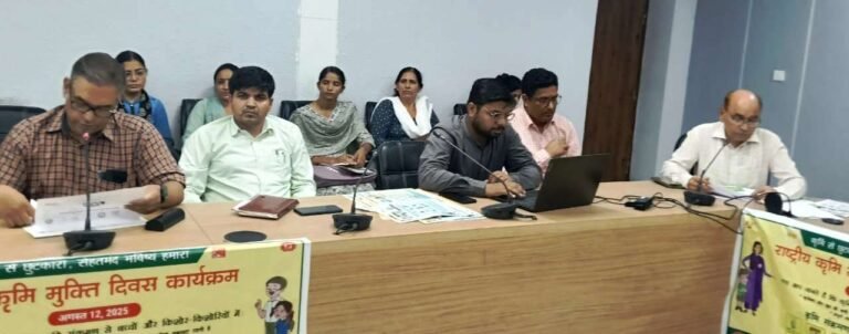 बच्चों को कुपोषण से बचाव के लिए एल्बेंडाजोल की खुराक देना जरूरी : सीएमओ एमके भादू