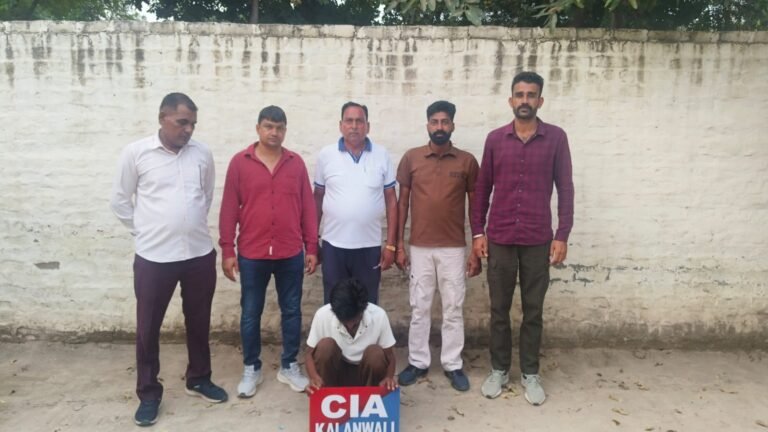 सीआईए स्टाफ कालांवाली ने अन्तर्राज्यीय मोटरसाइकिल चोर गिरोह के वांछित सदस्य को किया काबू*