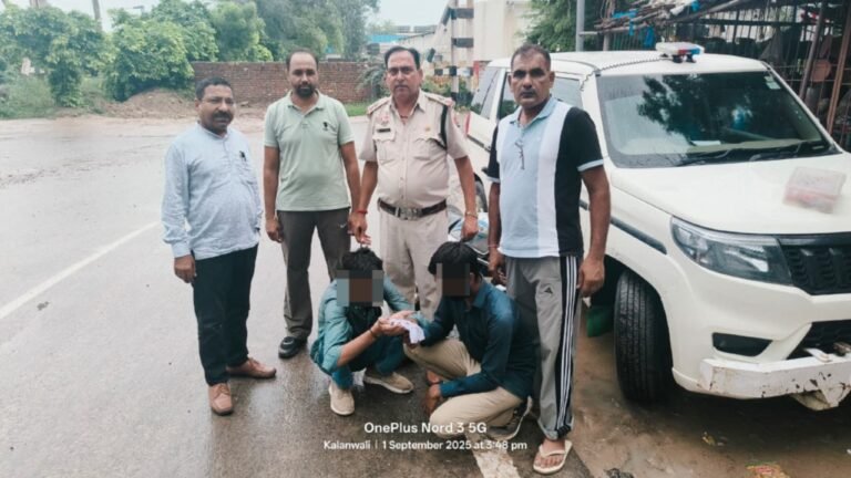 दो युवकों को 07.29 ग्राम हेरोइन सहित किया काबू
