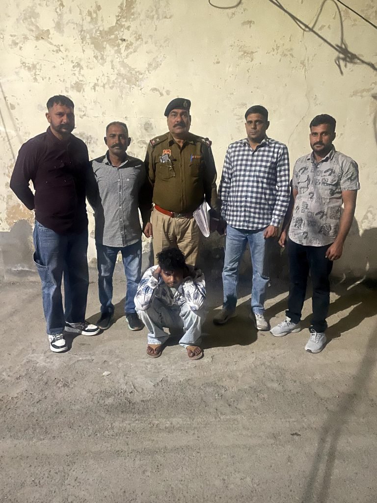 करीब 60 लाख रुपए की 588 ग्राम हेरोइन बरामदगी मामले का मुख्य सप्लायर जालांधर,पंजाब से काबू ।