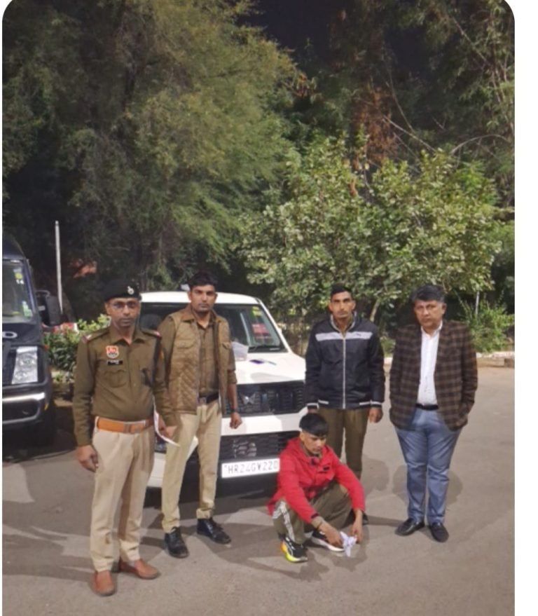6 ग्राम 63 मिलीग्राम हेरोइन सहित एक युवक को गिरफ्तार किया ।