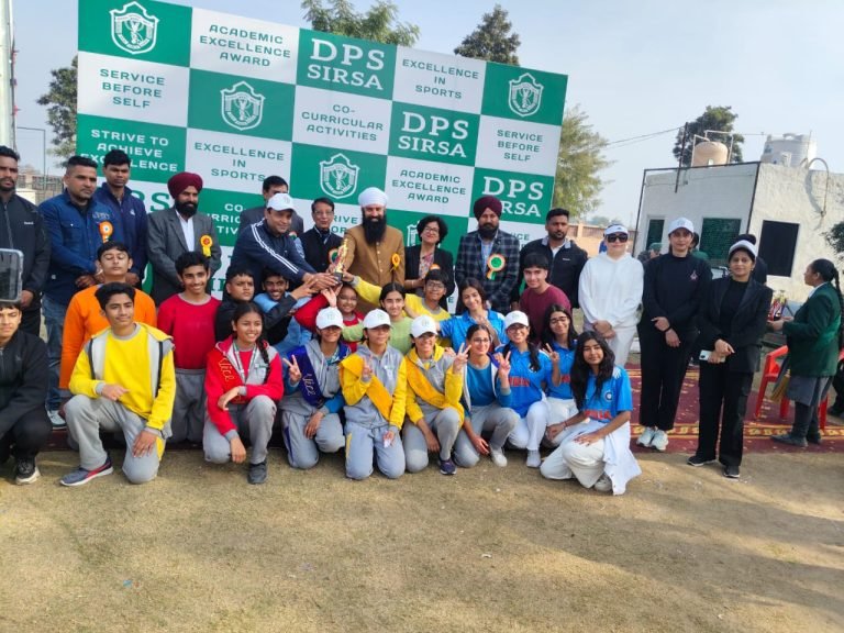 दिल्ली पब्लिक स्कूल में एक भारत-श्रेष्ठ भारत थीम पर करवाई वार्षिक स्पोट्र्स मीट
