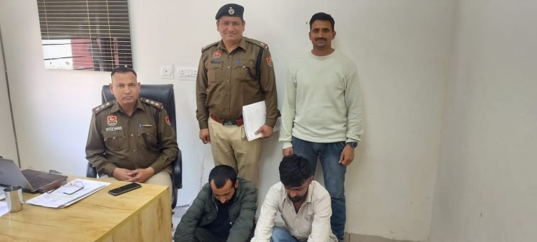सिरसा में धोखाधड़ी से अवैध मानव तस्करी करने के मामले में दो आऱोपी पुलिस गिरफ्त में ।