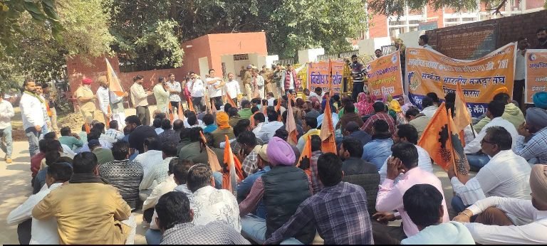 भारतीय मजदूर संघ की हुंकार से गूंजा सिरसा
