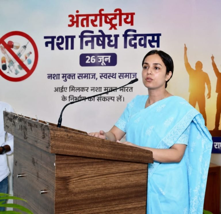 नशामुक्त समाज के निर्माण में योगदान दें युवा: रेनू कादियान