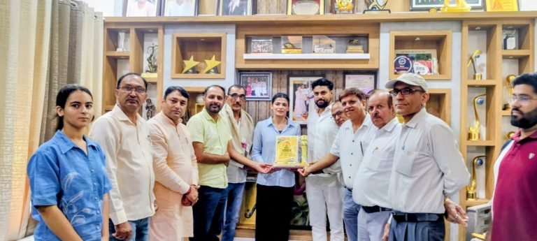 गवर्मेंट फार्मेसी आॅफिसर एसोसिएशन हरियाणा ने पद्मश्री सविता पूनिया को किया सम्मानित